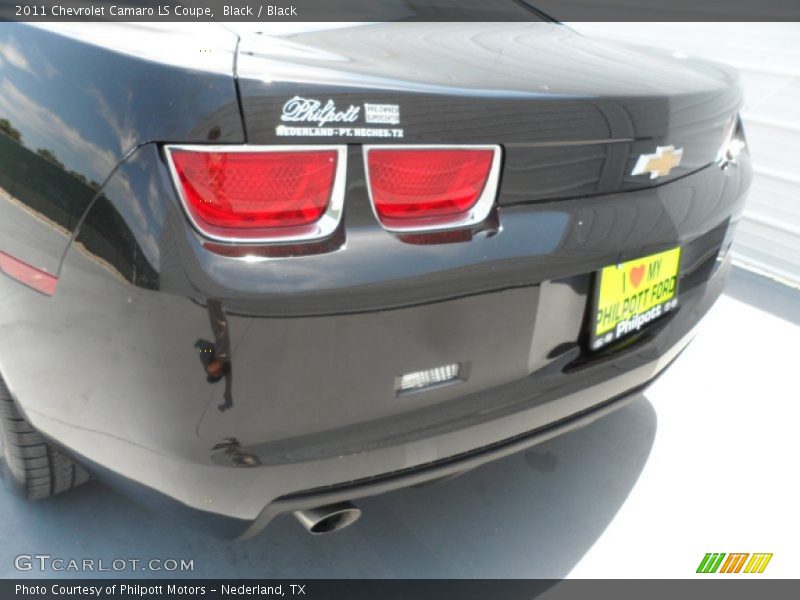 Black / Black 2011 Chevrolet Camaro LS Coupe