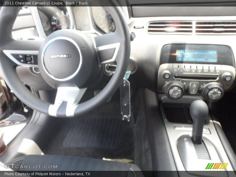 Black / Black 2011 Chevrolet Camaro LS Coupe