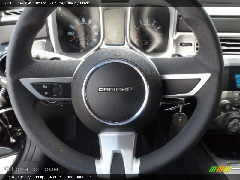 Black / Black 2011 Chevrolet Camaro LS Coupe
