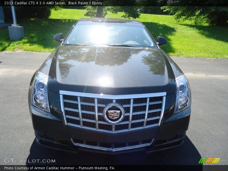 Black Raven / Ebony 2013 Cadillac CTS 4 3.0 AWD Sedan