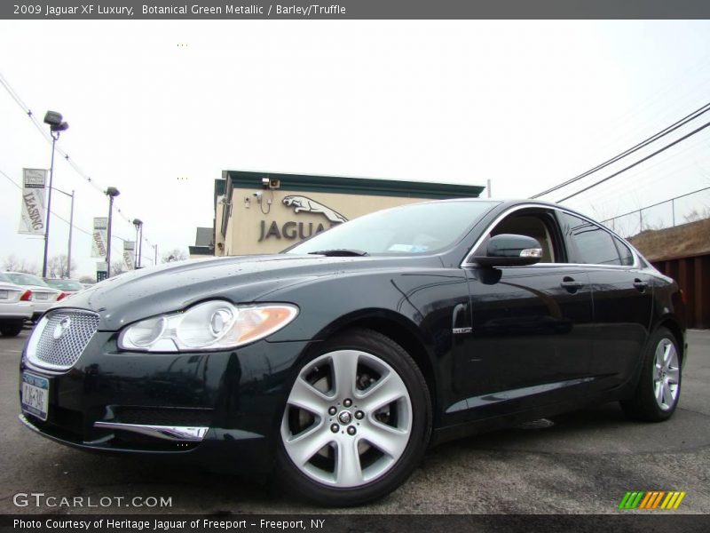Botanical Green Metallic / Barley/Truffle 2009 Jaguar XF Luxury