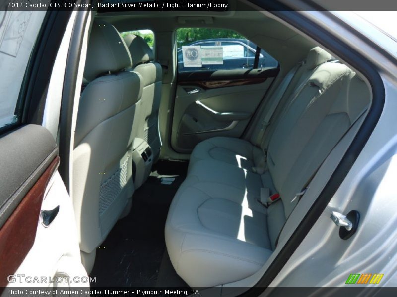 Radiant Silver Metallic / Light Titanium/Ebony 2012 Cadillac CTS 3.0 Sedan