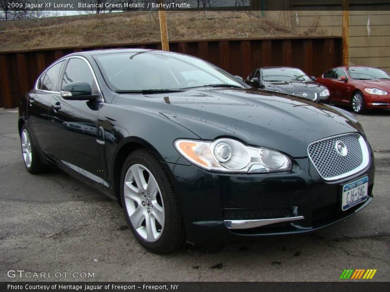 Botanical Green Metallic / Barley/Truffle 2009 Jaguar XF Luxury