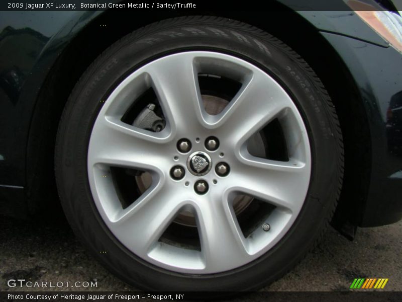 Botanical Green Metallic / Barley/Truffle 2009 Jaguar XF Luxury