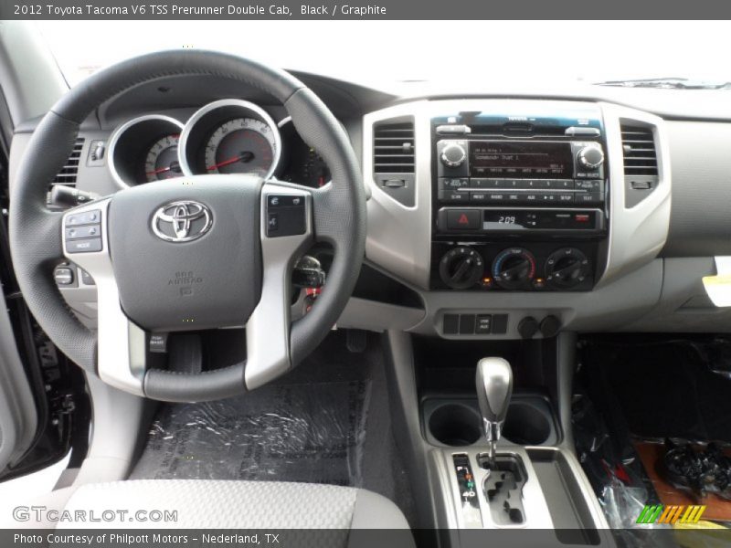 Black / Graphite 2012 Toyota Tacoma V6 TSS Prerunner Double Cab