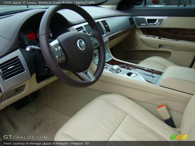 Botanical Green Metallic / Barley/Truffle 2009 Jaguar XF Luxury