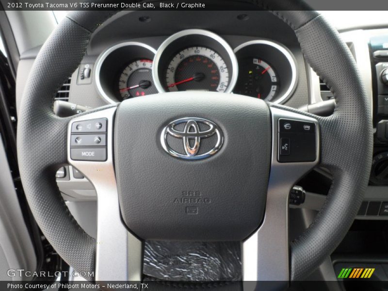 Black / Graphite 2012 Toyota Tacoma V6 TSS Prerunner Double Cab