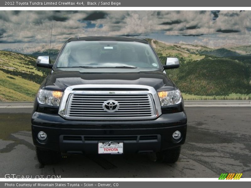 Black / Sand Beige 2012 Toyota Tundra Limited CrewMax 4x4