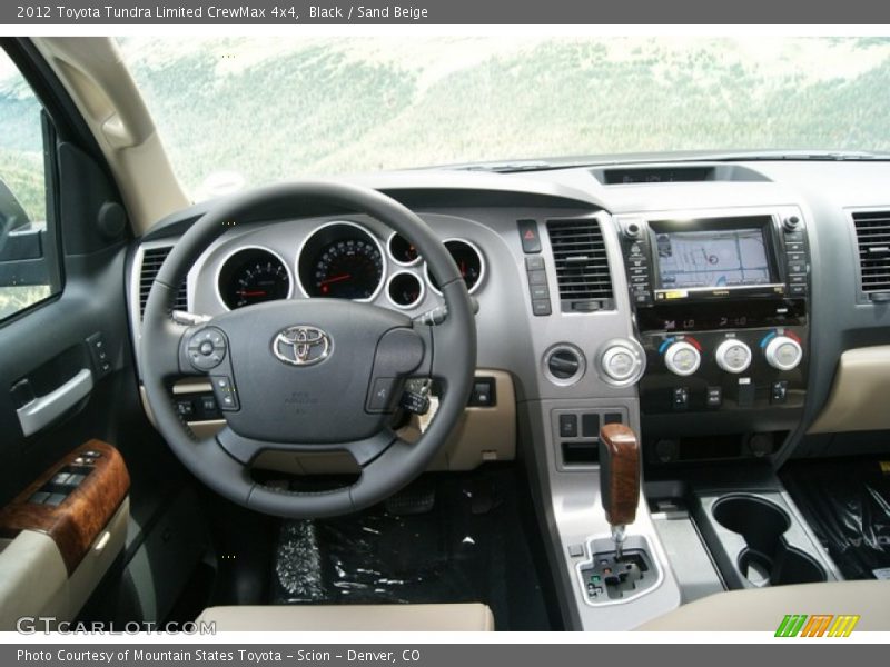 Black / Sand Beige 2012 Toyota Tundra Limited CrewMax 4x4