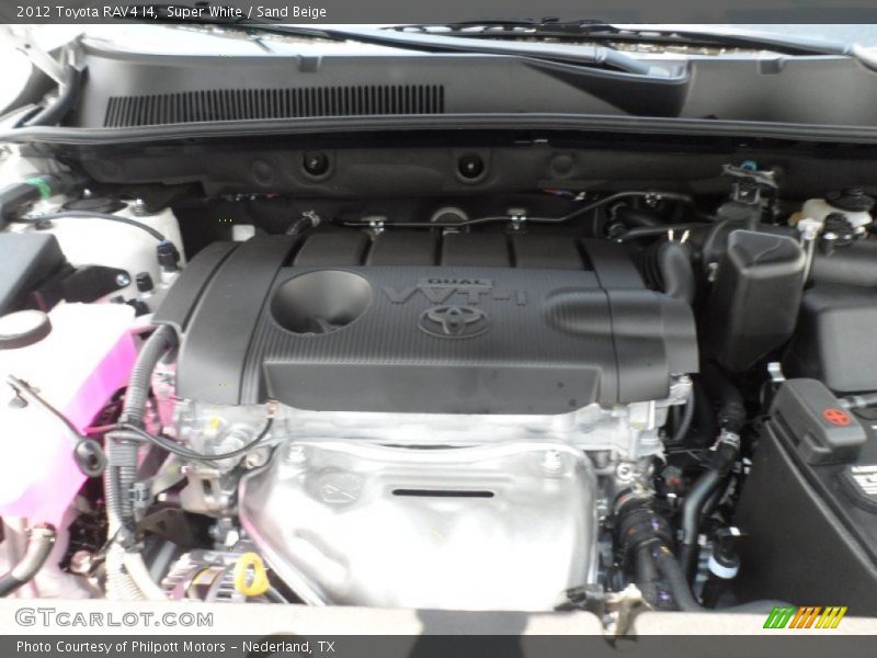 Super White / Sand Beige 2012 Toyota RAV4 I4