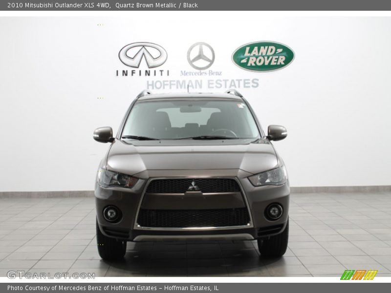 Quartz Brown Metallic / Black 2010 Mitsubishi Outlander XLS 4WD