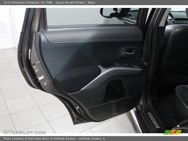 Quartz Brown Metallic / Black 2010 Mitsubishi Outlander XLS 4WD