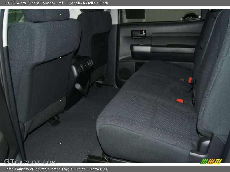 Silver Sky Metallic / Black 2012 Toyota Tundra CrewMax 4x4