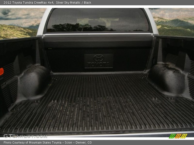 Silver Sky Metallic / Black 2012 Toyota Tundra CrewMax 4x4