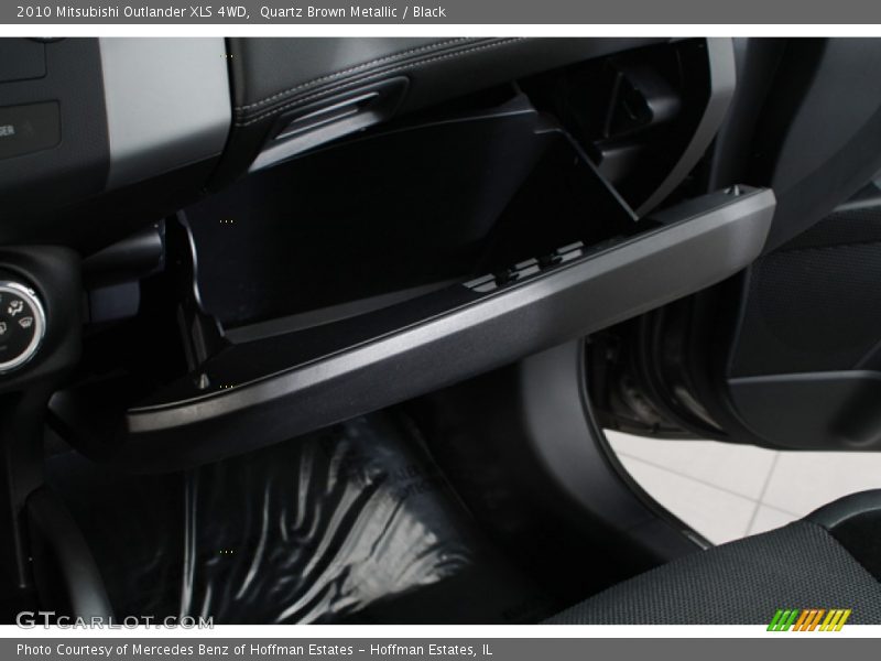 Quartz Brown Metallic / Black 2010 Mitsubishi Outlander XLS 4WD