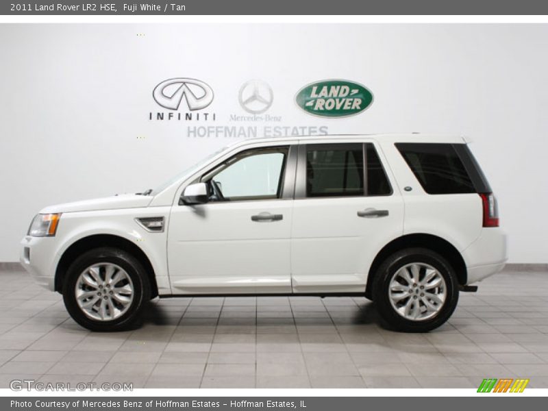 Fuji White / Tan 2011 Land Rover LR2 HSE
