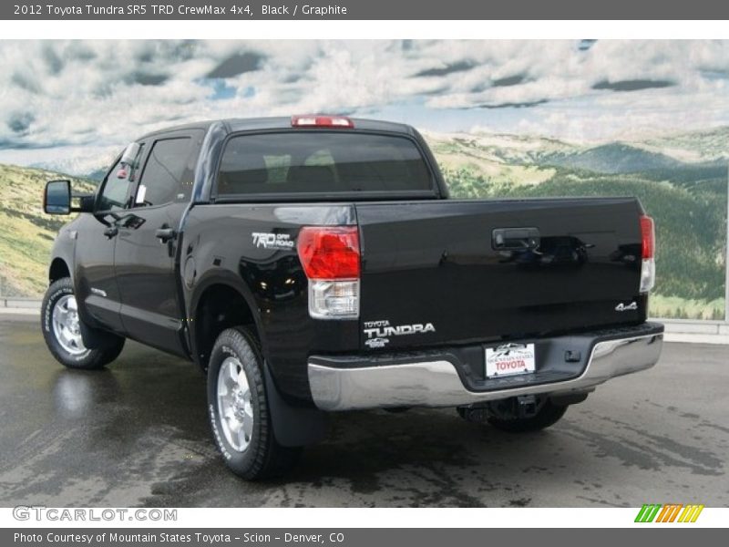 Black / Graphite 2012 Toyota Tundra SR5 TRD CrewMax 4x4
