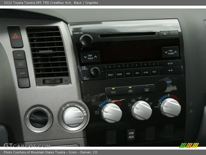 Black / Graphite 2012 Toyota Tundra SR5 TRD CrewMax 4x4