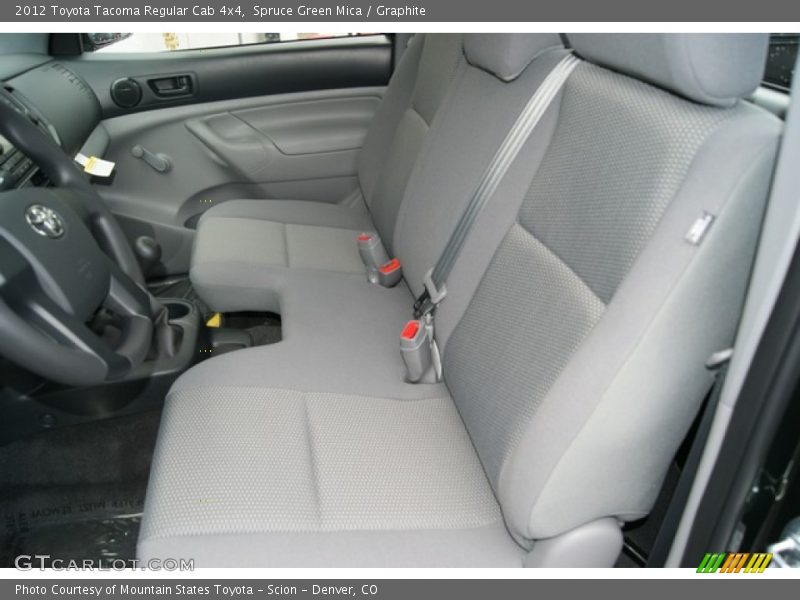 Spruce Green Mica / Graphite 2012 Toyota Tacoma Regular Cab 4x4