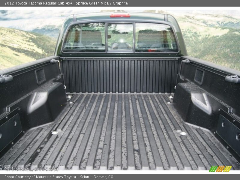 Spruce Green Mica / Graphite 2012 Toyota Tacoma Regular Cab 4x4