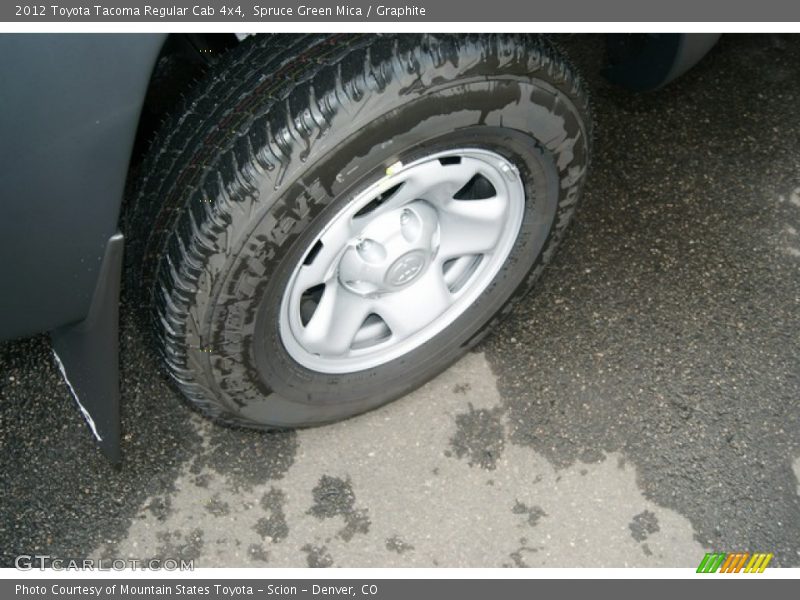 Spruce Green Mica / Graphite 2012 Toyota Tacoma Regular Cab 4x4