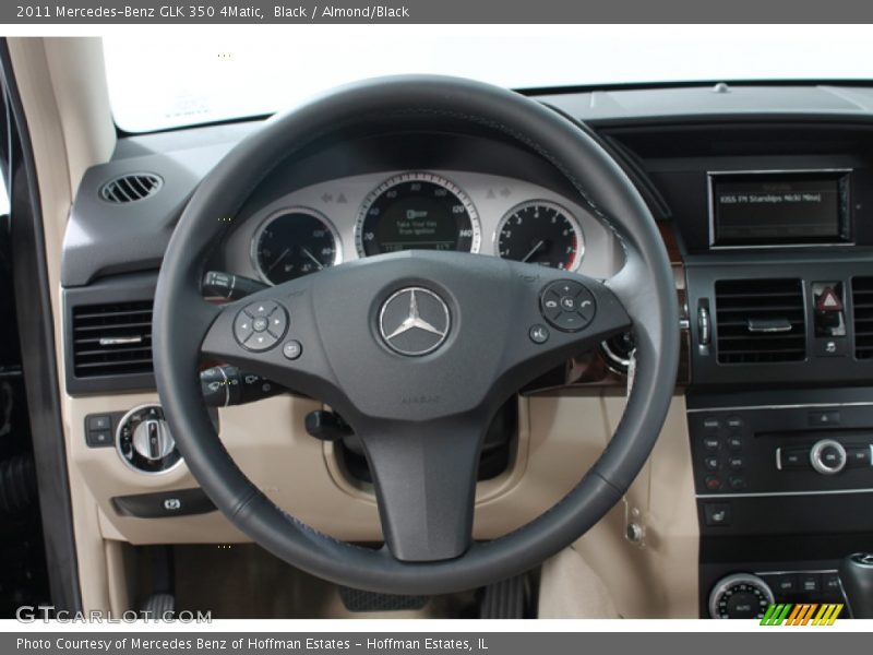 Black / Almond/Black 2011 Mercedes-Benz GLK 350 4Matic
