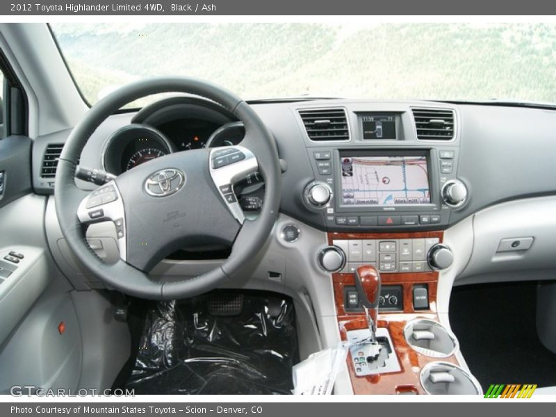 Black / Ash 2012 Toyota Highlander Limited 4WD