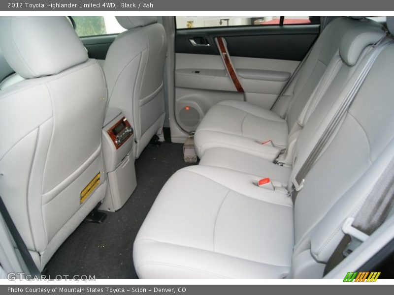 Black / Ash 2012 Toyota Highlander Limited 4WD