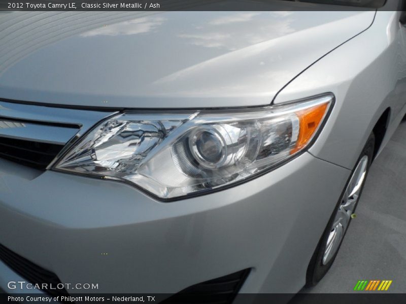 Classic Silver Metallic / Ash 2012 Toyota Camry LE