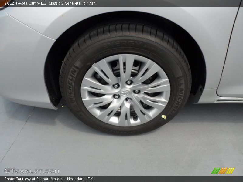 Classic Silver Metallic / Ash 2012 Toyota Camry LE