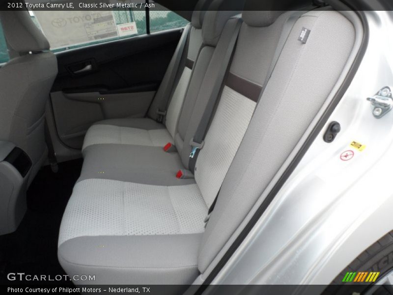 Classic Silver Metallic / Ash 2012 Toyota Camry LE