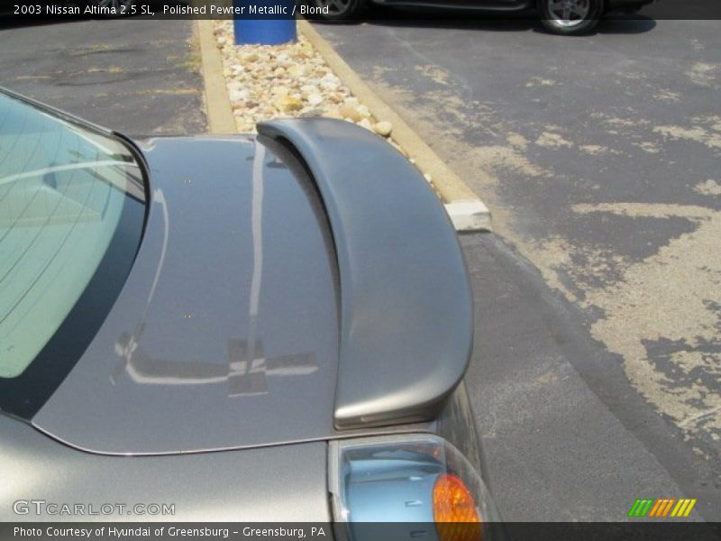 Polished Pewter Metallic / Blond 2003 Nissan Altima 2.5 SL