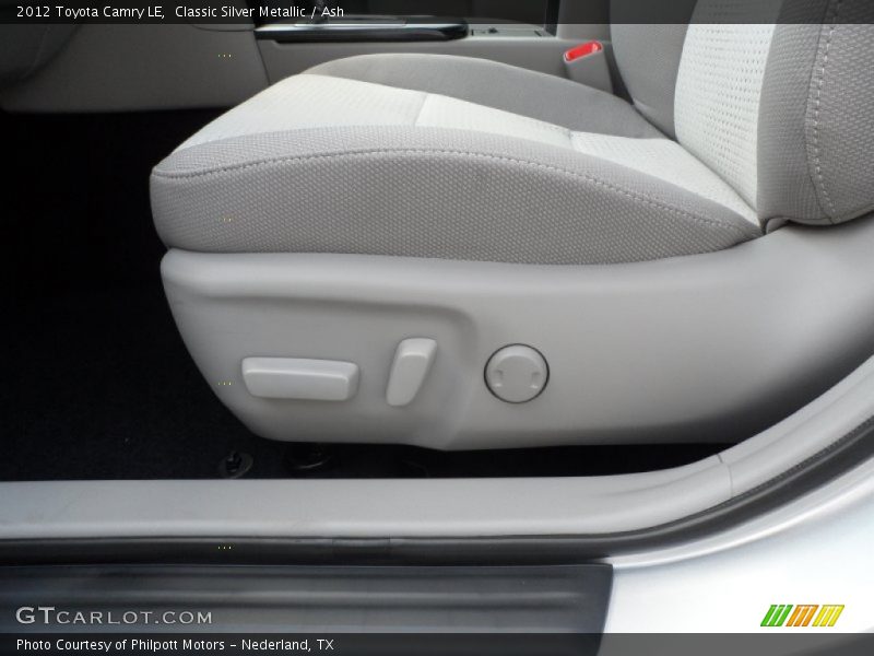 Classic Silver Metallic / Ash 2012 Toyota Camry LE