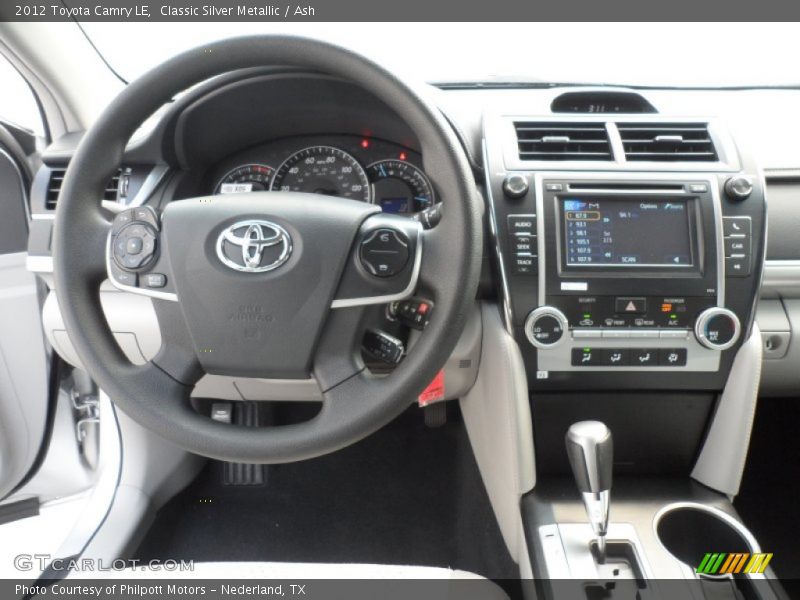 Classic Silver Metallic / Ash 2012 Toyota Camry LE