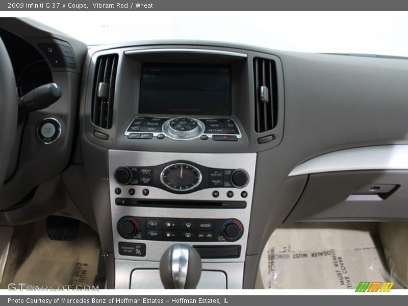 Vibrant Red / Wheat 2009 Infiniti G 37 x Coupe
