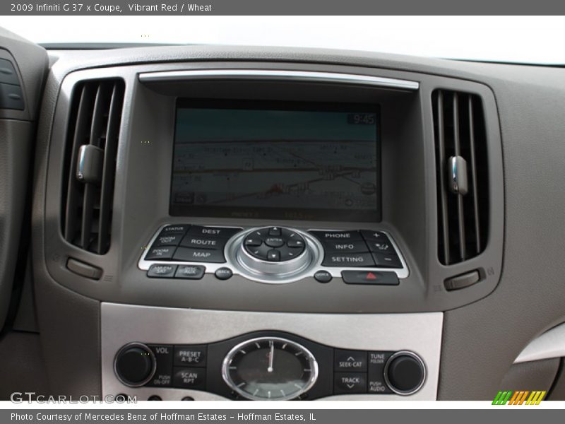 Vibrant Red / Wheat 2009 Infiniti G 37 x Coupe