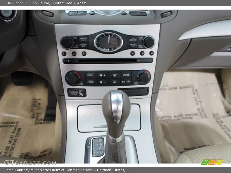 Vibrant Red / Wheat 2009 Infiniti G 37 x Coupe