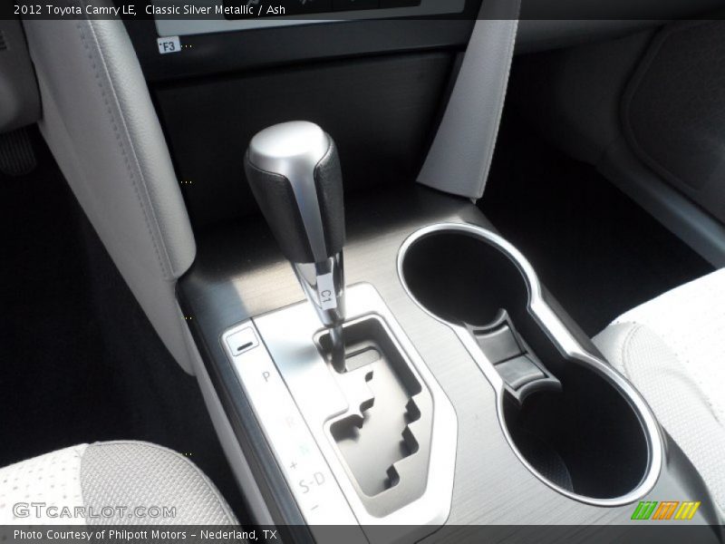 Classic Silver Metallic / Ash 2012 Toyota Camry LE