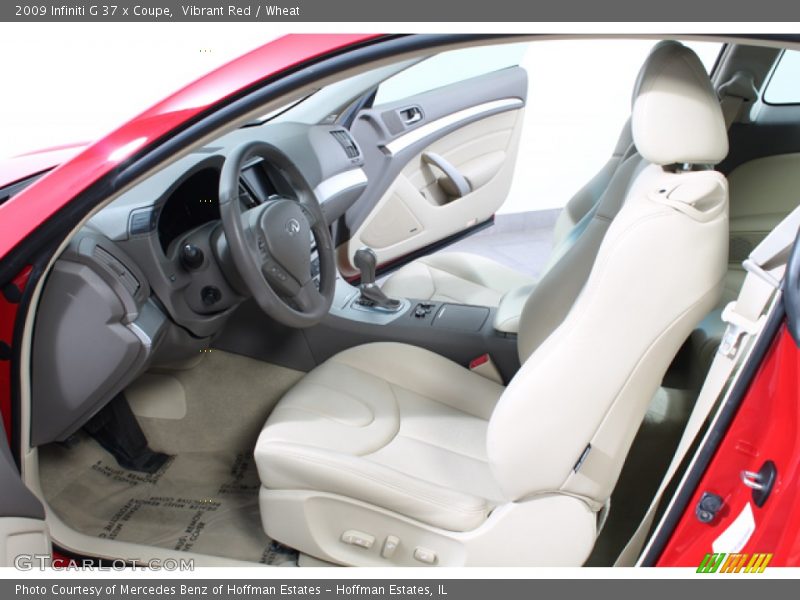  2009 G 37 x Coupe Wheat Interior