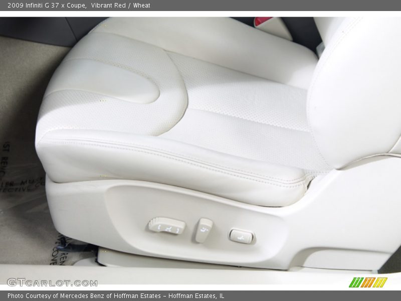 Vibrant Red / Wheat 2009 Infiniti G 37 x Coupe
