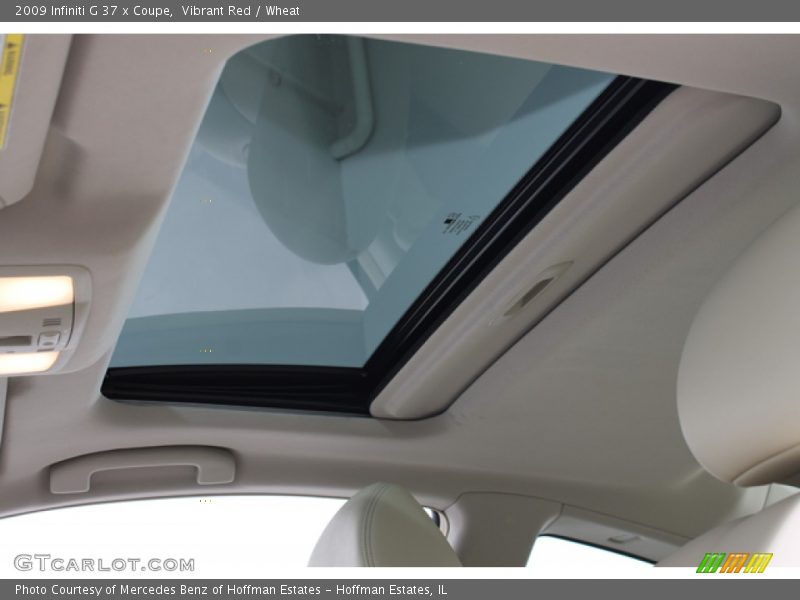 Vibrant Red / Wheat 2009 Infiniti G 37 x Coupe