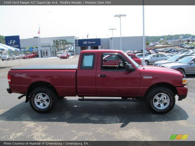 Redfire Metallic / Medium Dark Flint 2006 Ford Ranger XLT SuperCab 4x4