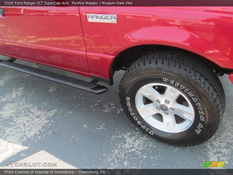 Redfire Metallic / Medium Dark Flint 2006 Ford Ranger XLT SuperCab 4x4