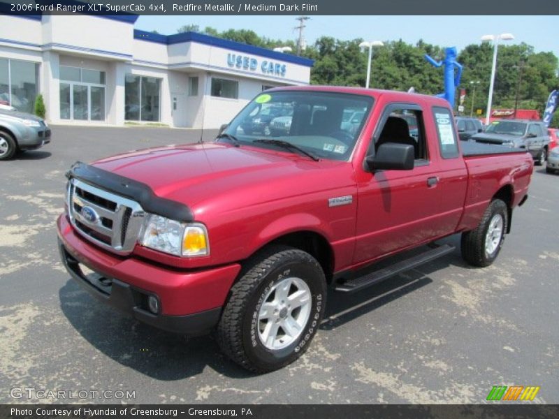 Redfire Metallic / Medium Dark Flint 2006 Ford Ranger XLT SuperCab 4x4