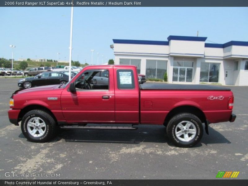 Redfire Metallic / Medium Dark Flint 2006 Ford Ranger XLT SuperCab 4x4