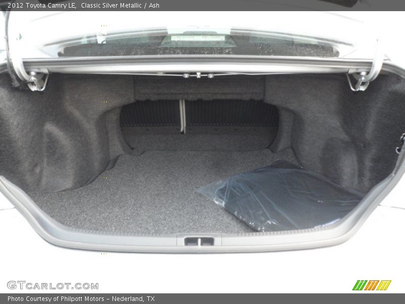 Classic Silver Metallic / Ash 2012 Toyota Camry LE