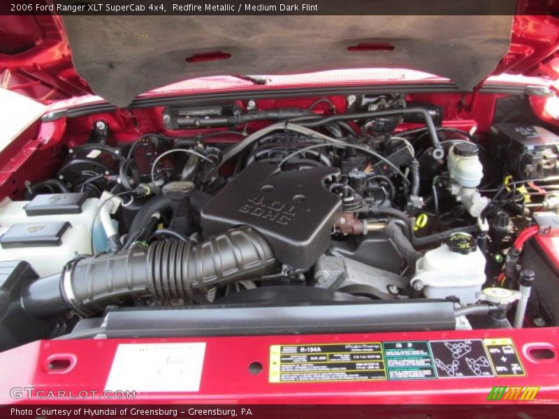 Redfire Metallic / Medium Dark Flint 2006 Ford Ranger XLT SuperCab 4x4