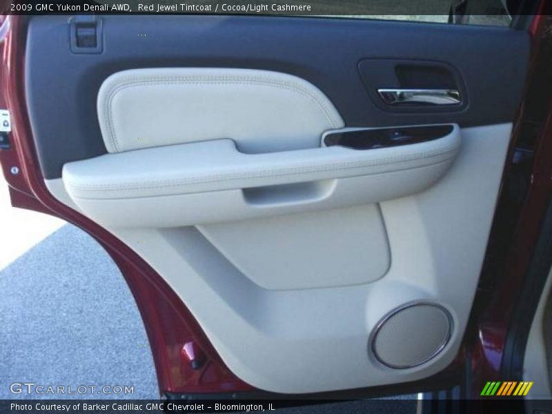 Red Jewel Tintcoat / Cocoa/Light Cashmere 2009 GMC Yukon Denali AWD