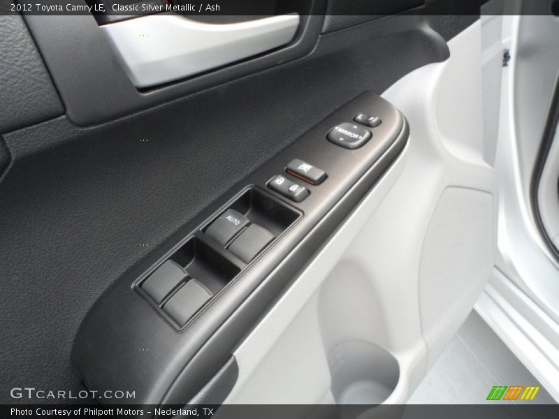 Classic Silver Metallic / Ash 2012 Toyota Camry LE