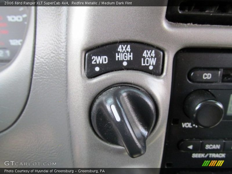 Redfire Metallic / Medium Dark Flint 2006 Ford Ranger XLT SuperCab 4x4